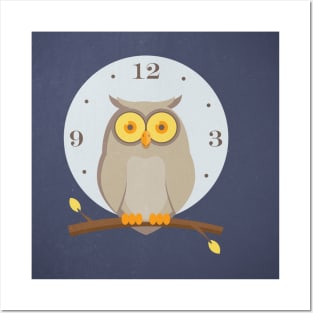 Tick Tack Owl Posters and Art